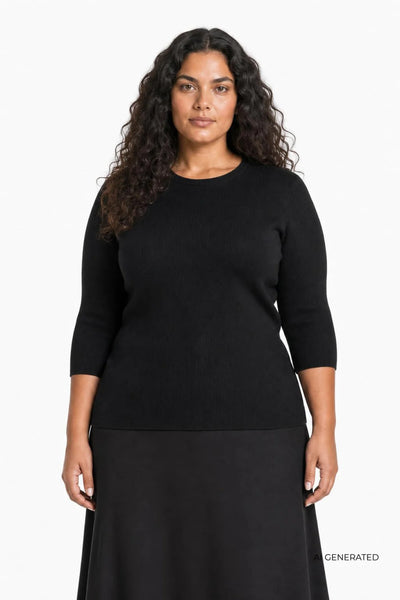 Wasabi Joeline 1 Rib Sweater