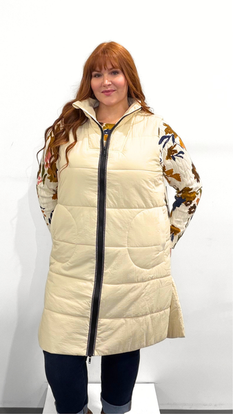 Tribal Quilted Long Vest