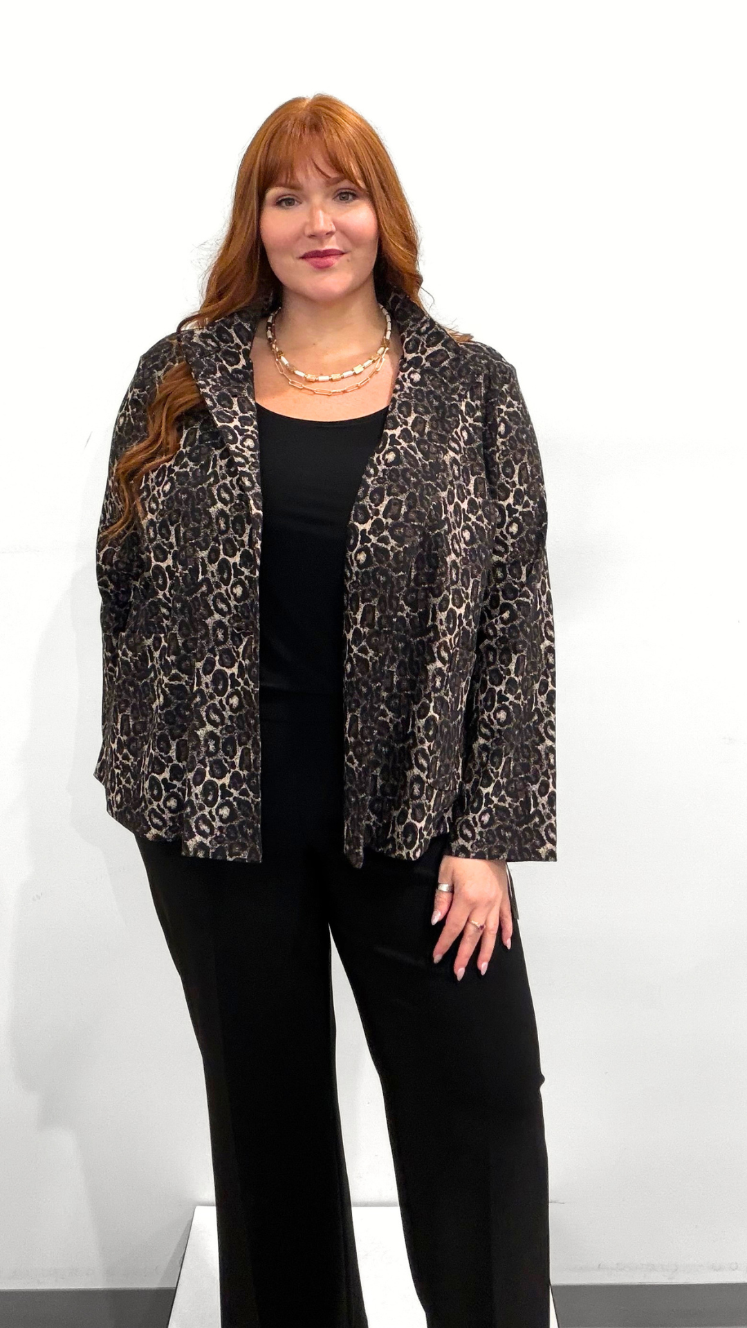 Joseph Ribkoff Jacquard Jacket