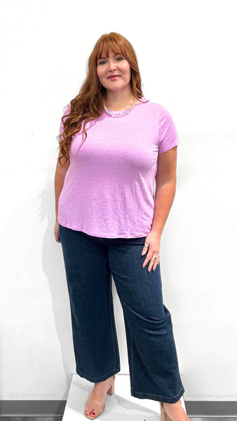 Eileen Fisher Crew Neck Short Sleeve Tee