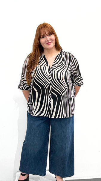NYDJ Pintuck Blouse