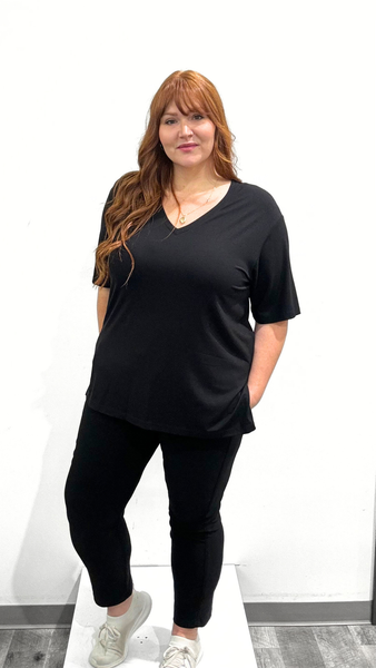 Joseph Ribkoff V-Neck Tee