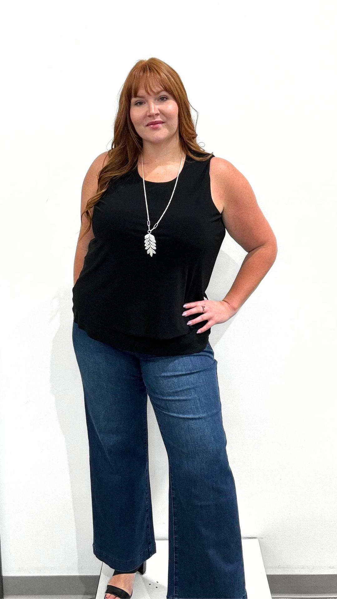 Joseph Ribkoff Layered Tank