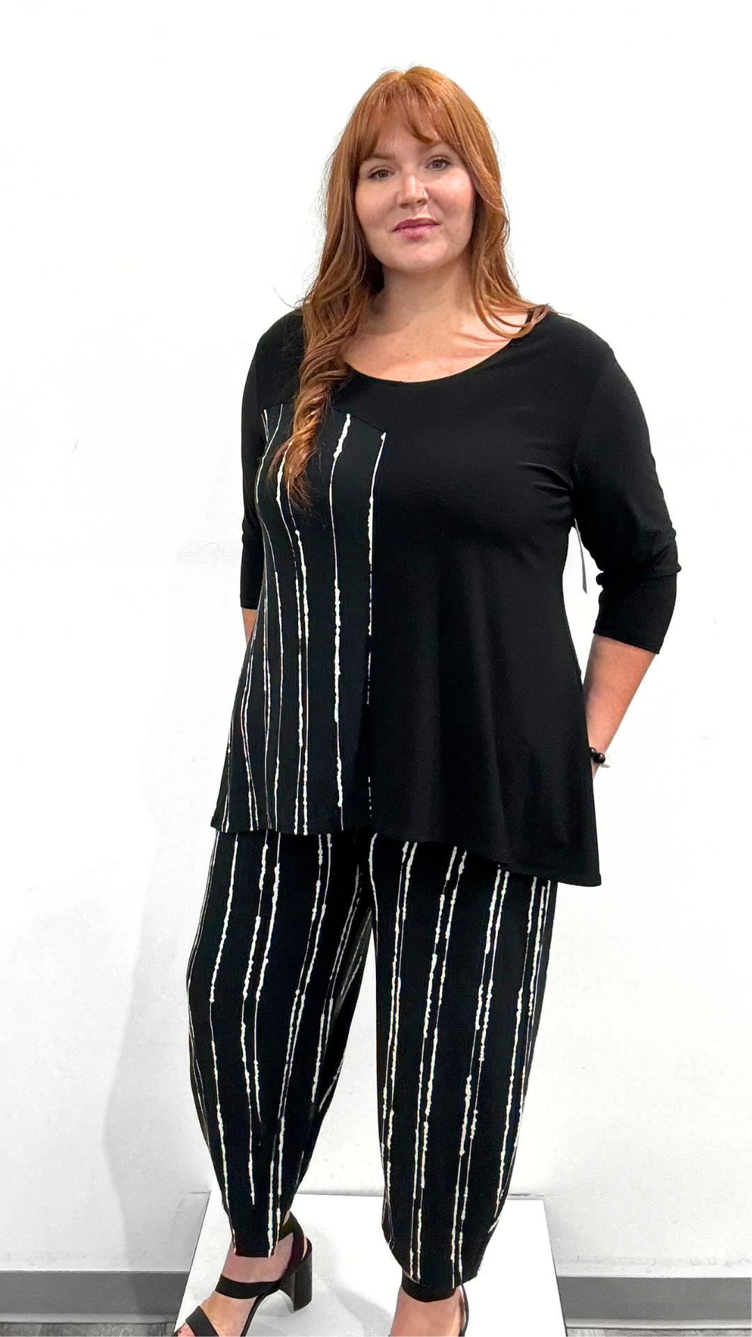 Sympli Block Print Top