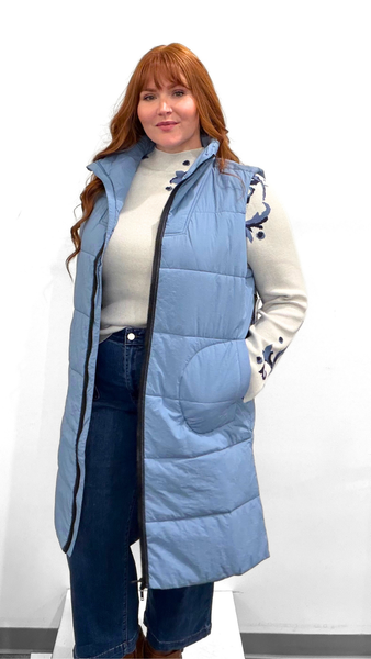 Tribal Quilted Long Vest