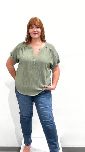 Tribal Pull On Blouse