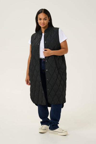 Kaffe Curve Norena Quilted Waistcoat