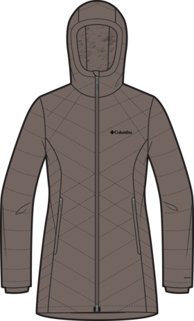 Columbia Heavenly Long Hooded Jacket