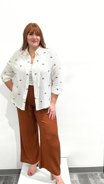 Dex Drawstring Wide Pant