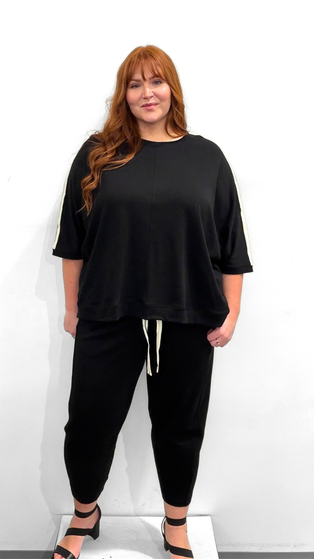 Tirelli Striped Oversize Tee