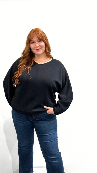 Mat V-Neck Tunic