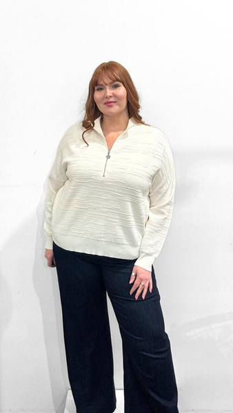 Joseph Ribkoff Zip Top