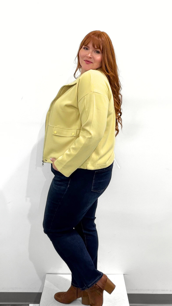 Tribal Zip Front Coat
