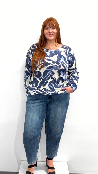 Tribal Long Sleeve Crew Sweater