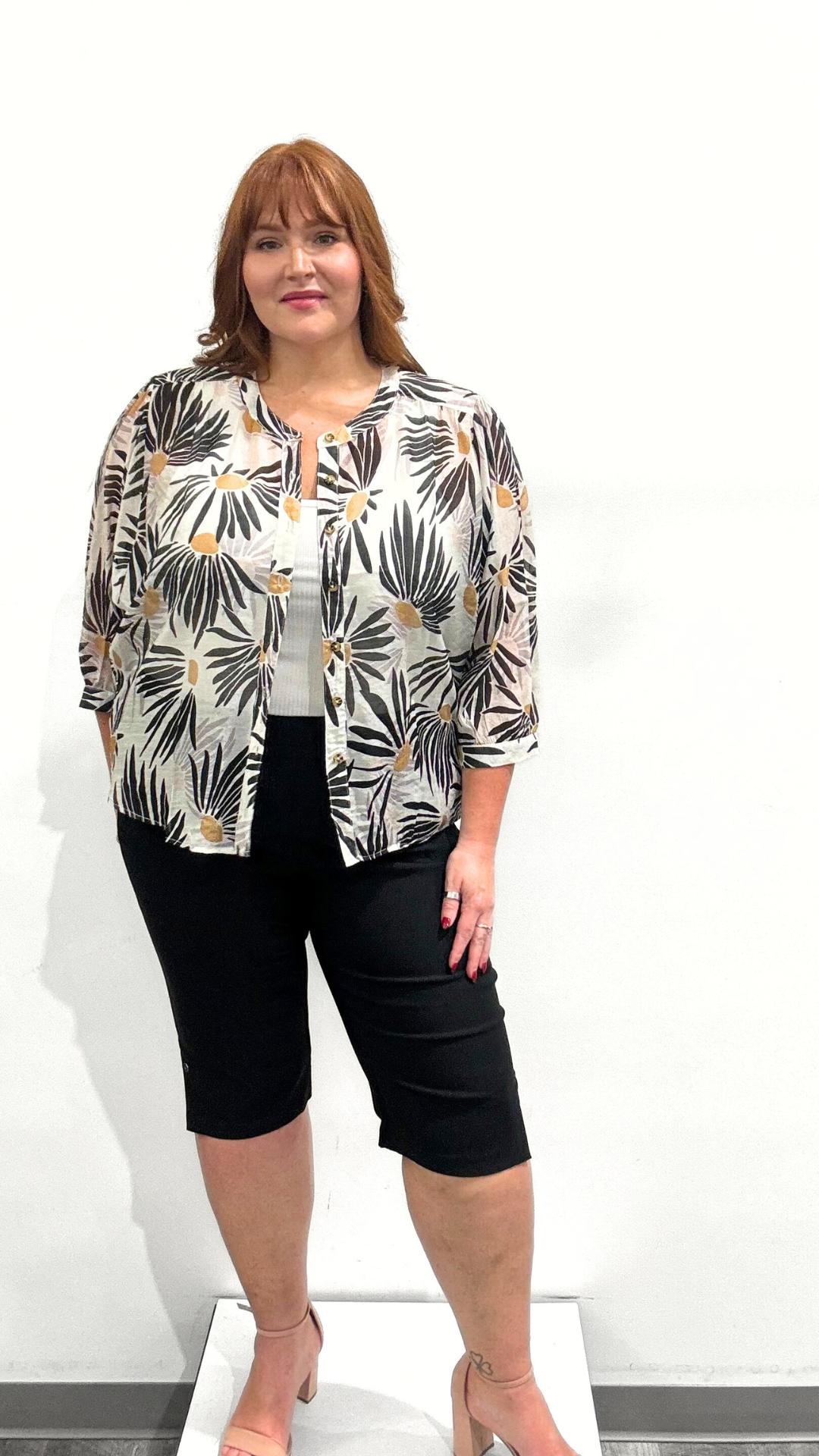 Tribal Dolman Sleeve Blouse