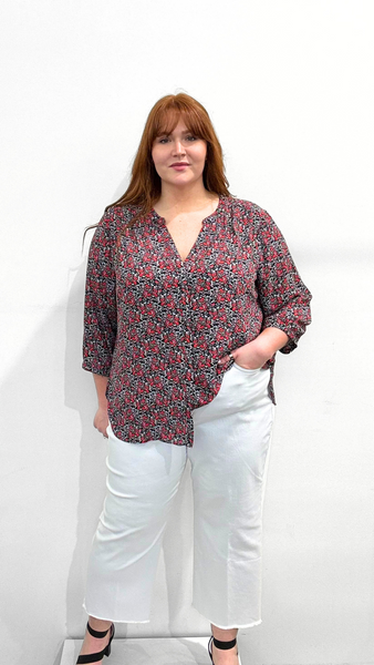NYDJ Pintuck Blouse