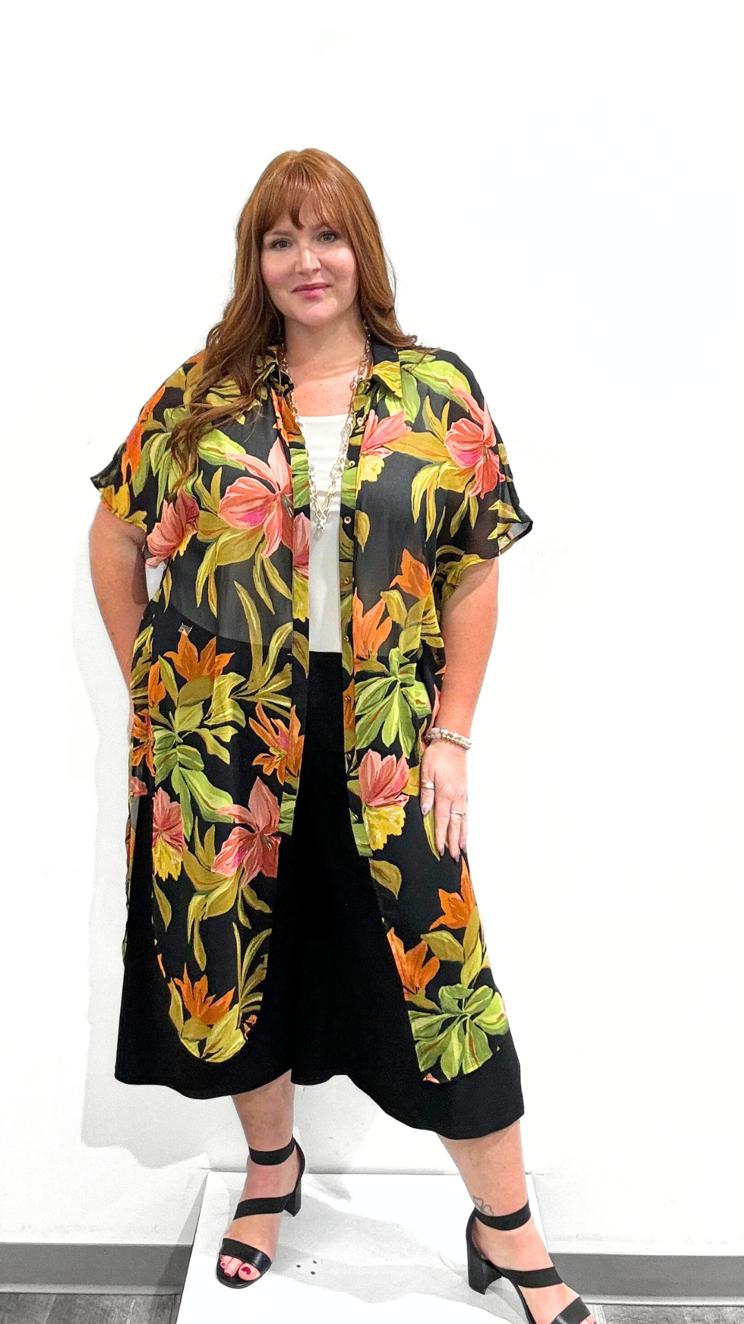 Joseph Ribkoff Chiffon Blouse