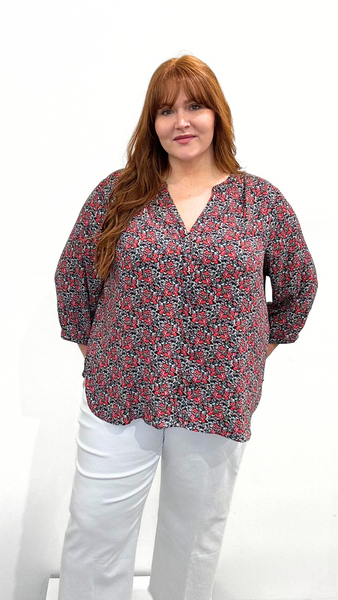 NYDJ Pintuck Blouse