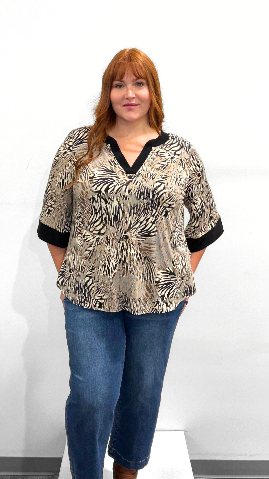 Revolution 3/4 Sleeve Blouse