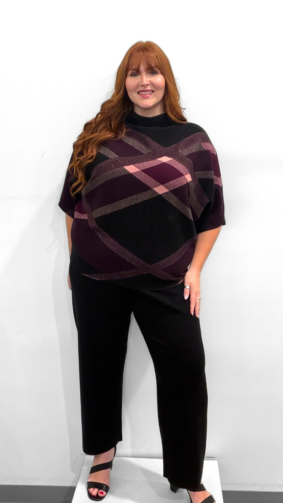 Joseph Ribkoff Mock Sweater