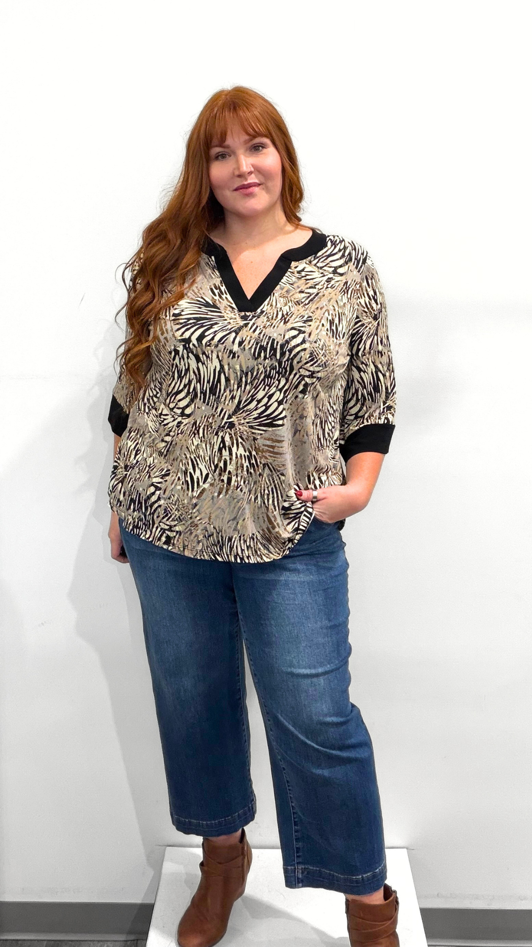 Revolution 3/4 Sleeve Blouse