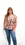 Tribal V-Neck Cap Sleeve