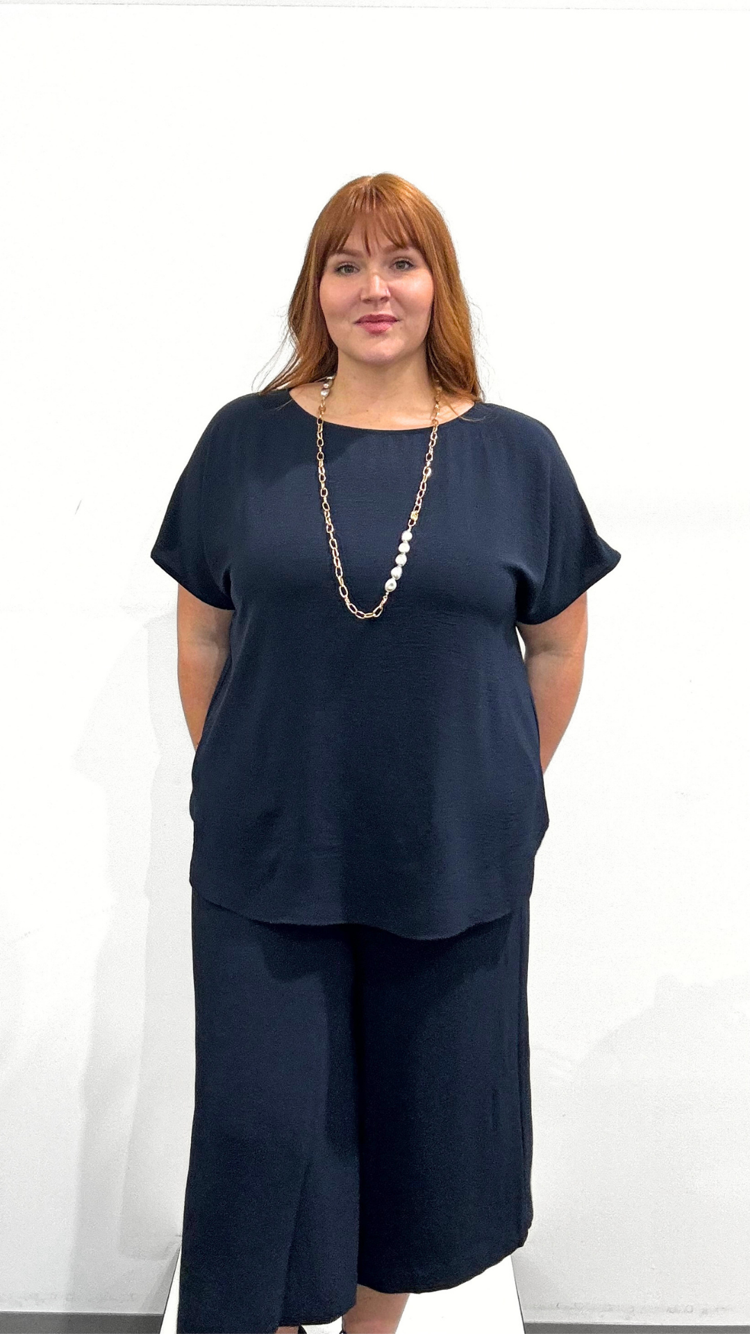 Mat Short Sleeve Blouse