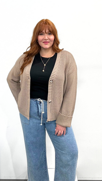 Dex Textured Cardigan
