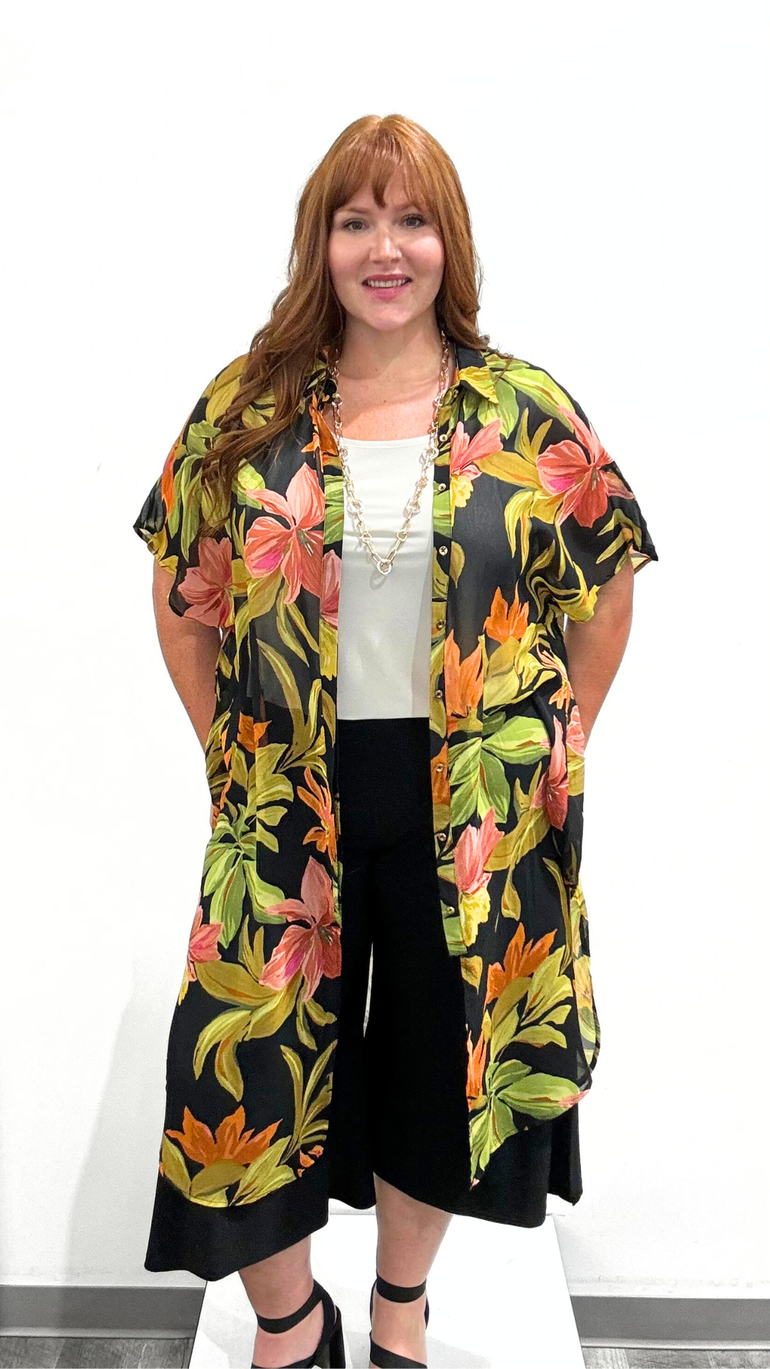 Joseph Ribkoff Chiffon Blouse