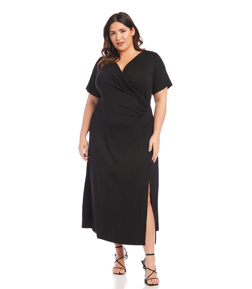 Karen Kane Faux Wrap Dress