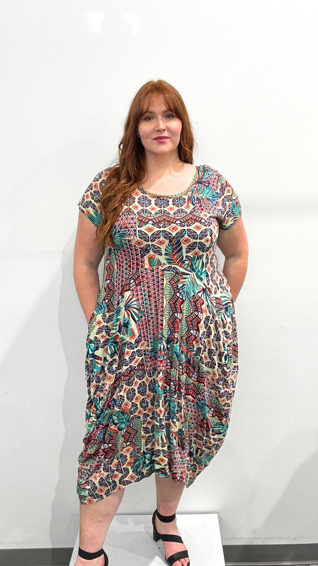 Orientique Bubble Dress