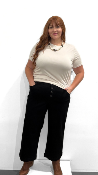 Tribal Audrey Button Fly Denim Jeans