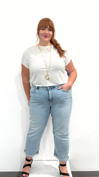 NYDJ Bailey Relaxed Straight Crop Jean
