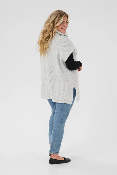 Kaffe Curve Mala Knit Poncho