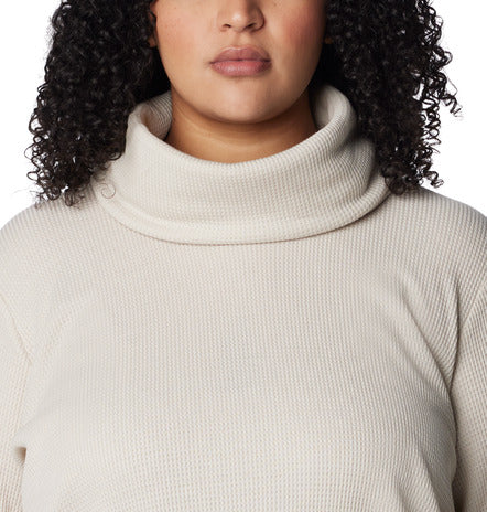 Columbia Holly Hideaway Waffle Cowl Neck Pullover