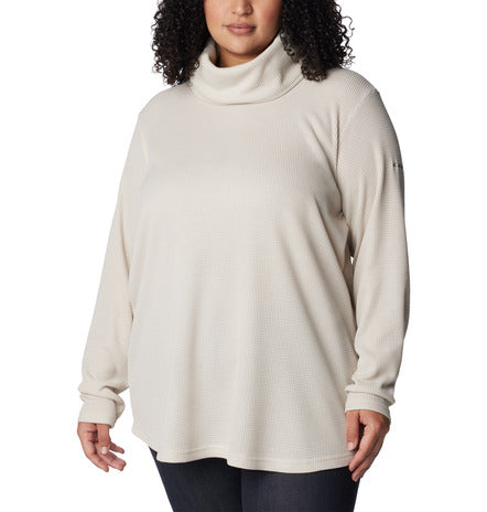 Columbia Holly Hideaway Waffle Cowl Neck Pullover