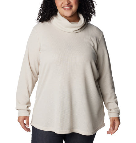 Columbia Holly Hideaway Waffle Cowl Neck Pullover