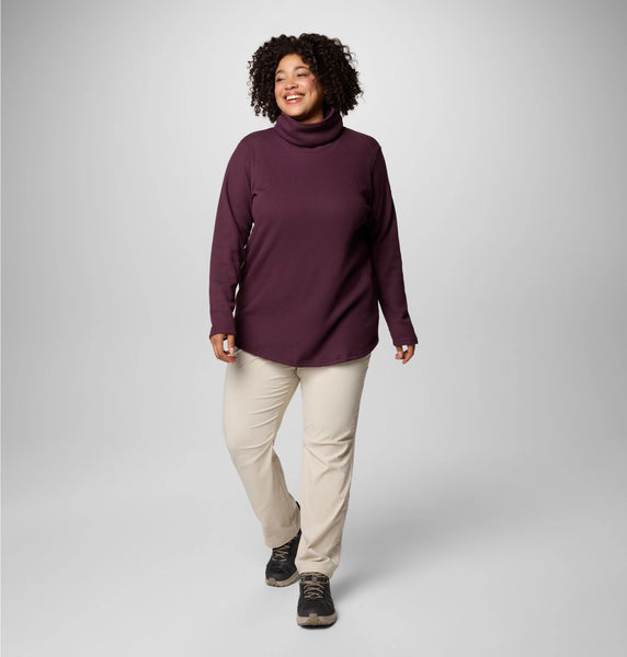 Columbia Holly Hideaway Waffle Cowl Neck Pullover