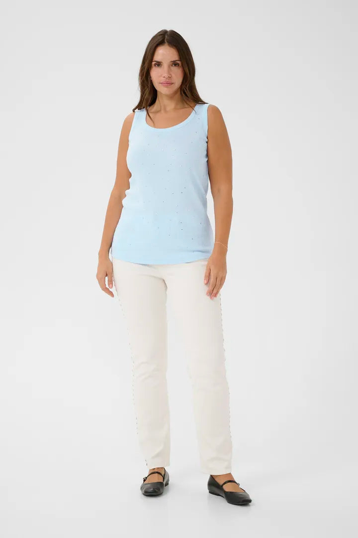 Kaffe Curve Carina Rinestone Top