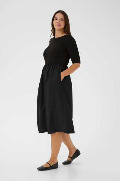 Kaffe Curve Kirstine 1/2 Sleeve Dress