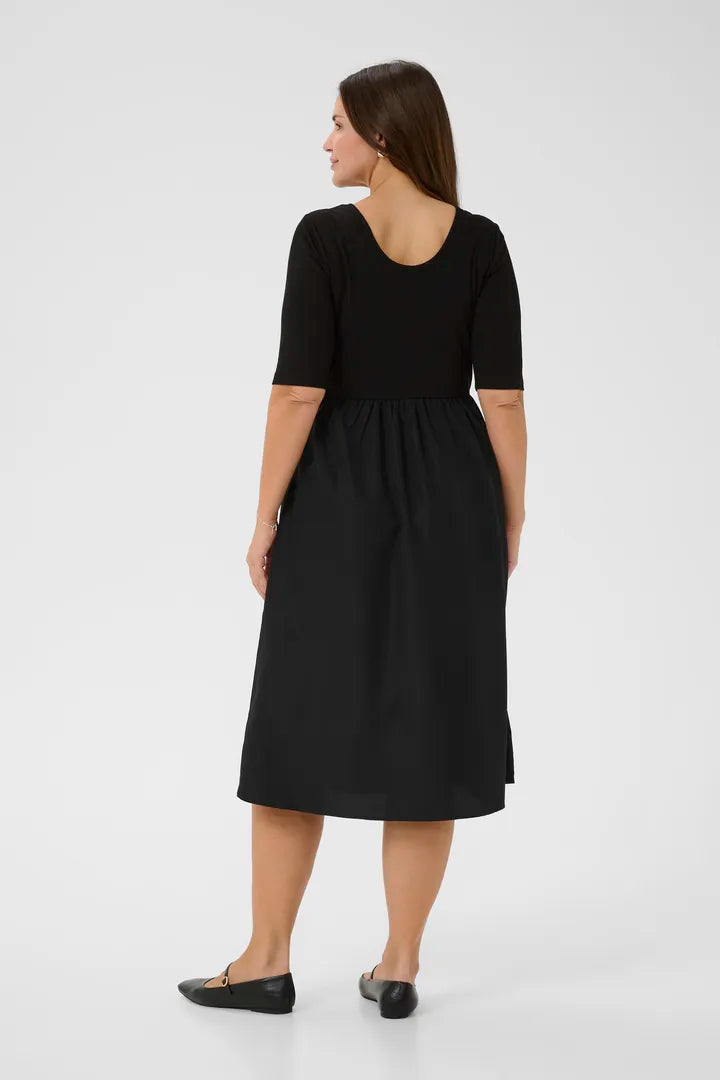Kaffe Curve Kirstine 1/2 Sleeve Dress