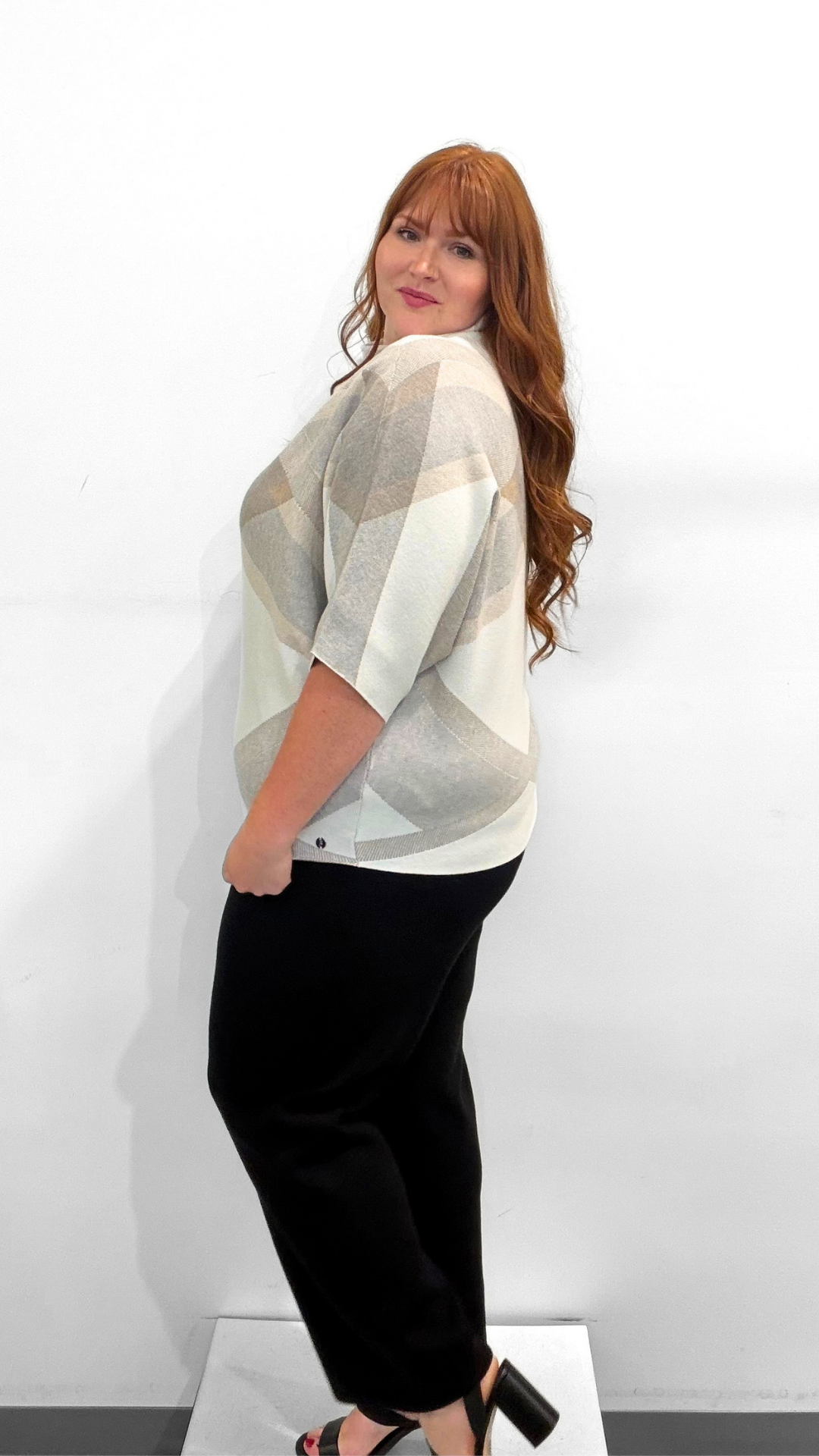 Joseph Ribkoff Mock Sweater