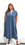 Mat V-Neck Midi Dress