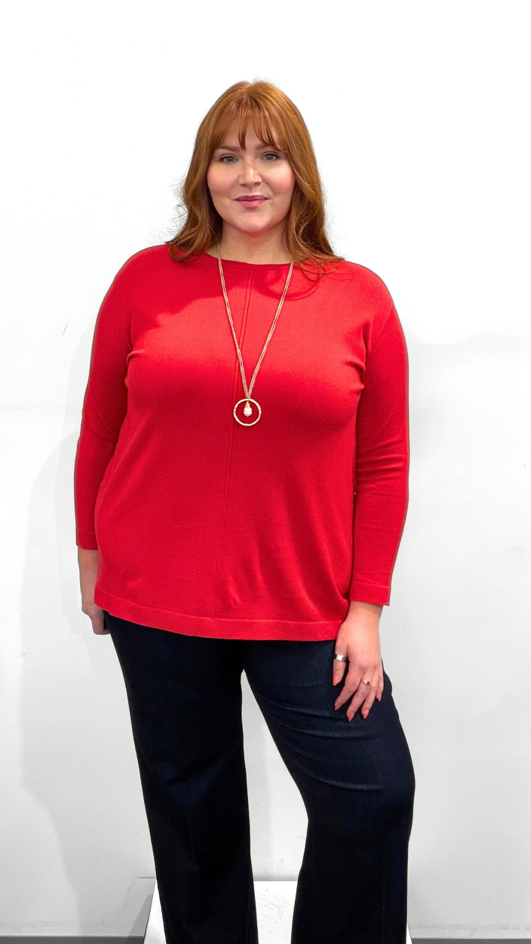 MAT Front Seam Sweater