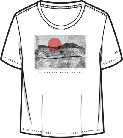 Columbia Ruby Springs™ Graphic Scoop Neck Short Sleeve Shirt