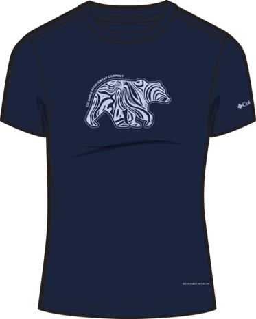 Columbia Ruby Springs™ Graphic Fitted Short Sleeve Shirt