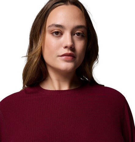 Columbia Brea Falls Grid Crew Long Sleeve
