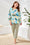 Tribal 3/4 Sleeve Crew Sweater