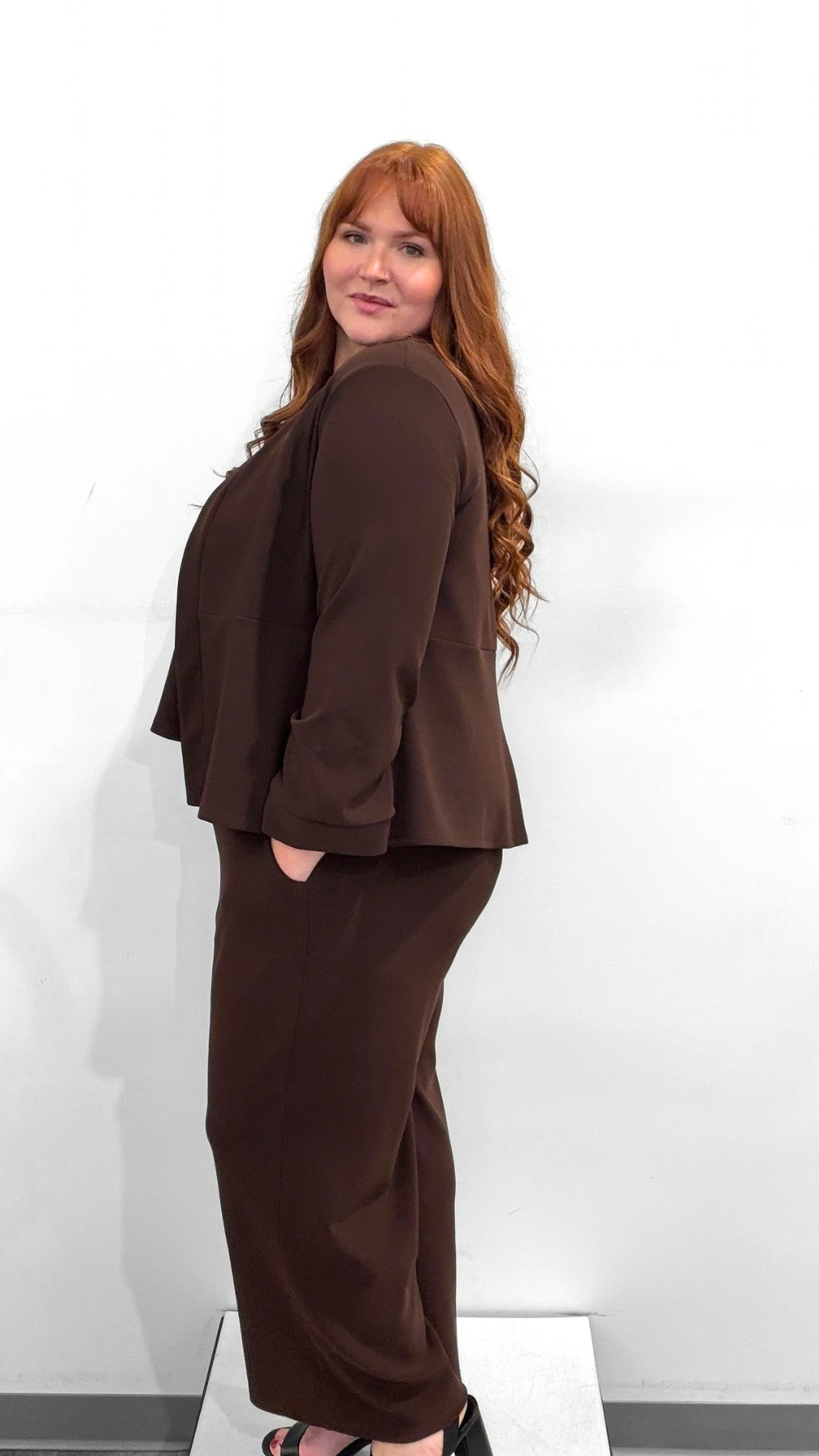 Sympli Soffio Crape Cardigan