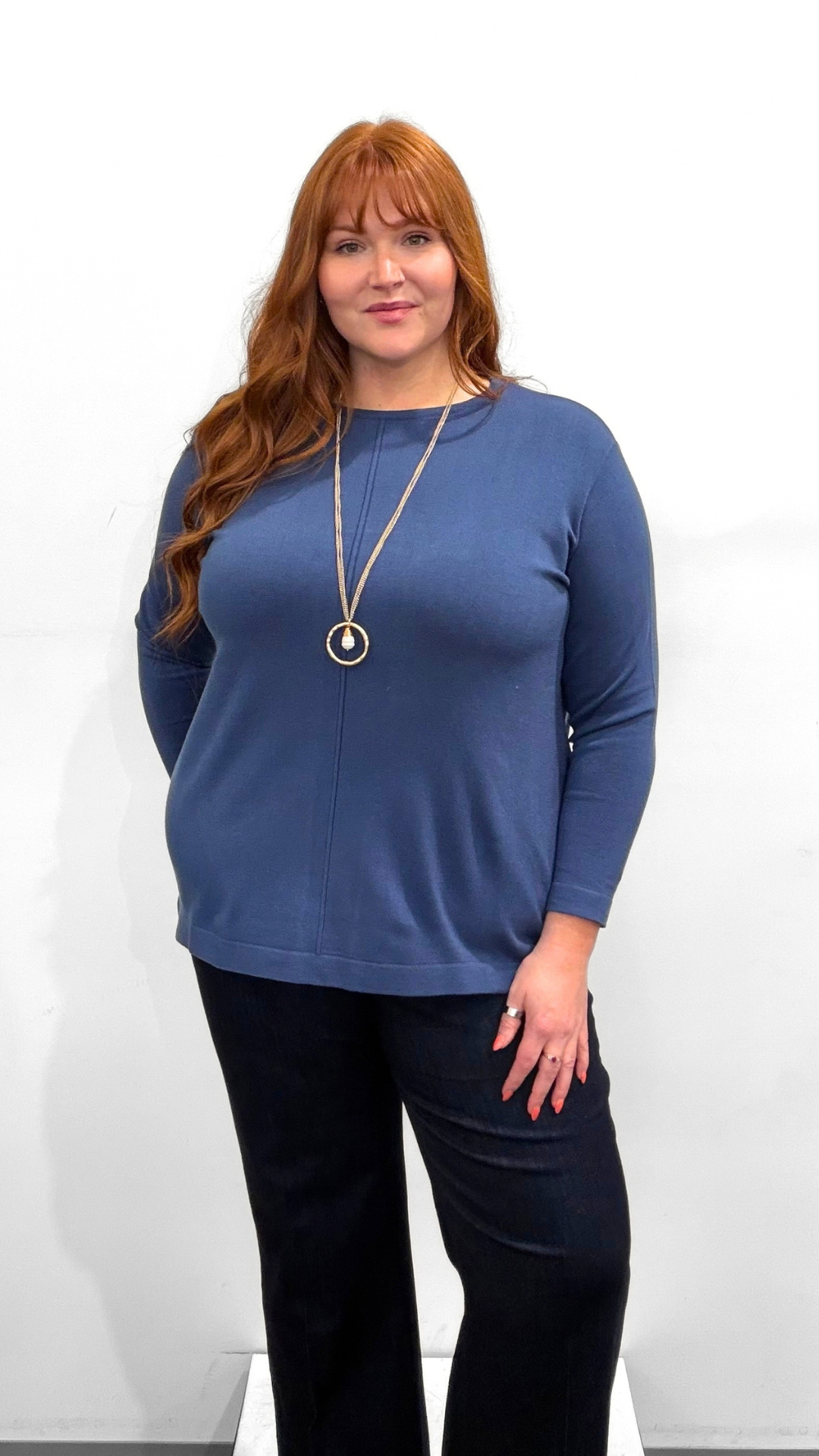 MAT Front Seam Sweater